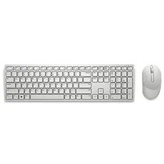 [PRIME]Teclado e mouse sem fio Dell Pro — KM5221W Branco