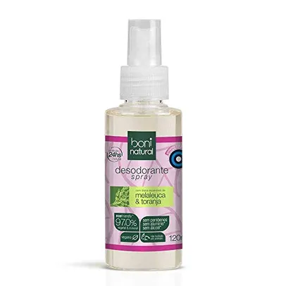 [REC] Desodorante Spray Natural e Vegano, Melaleuca e Toranja,120 ml