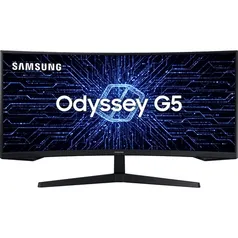 [REEMBALADO] Monitor Gamer Curvo Samsung Odyssey 34" Ultra WQHD 165hz 1MS HDMI Display Port Freesync