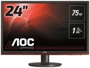 Monitor 24" 75hz AOC G2460VQ6 - R$740,91