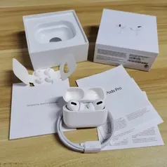 Airpods PRO 3 Com Cancelamento De Ruído Fone de Ouvido Sem Fio Bluetooth Pop-Up para iOS e Android