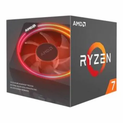 Processador AMD Ryzen 7 3800X Octa-Core 3.9GHz (4.5GHz Turbo) 36MB Cache AM4