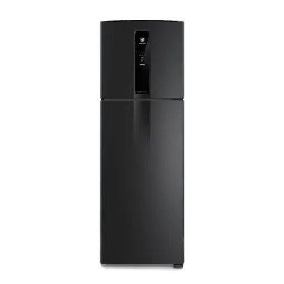 Geladeira Electrolux Frost Free Duplex Efficient com Autosense Cor Black Inox Look 390l (IF43B)