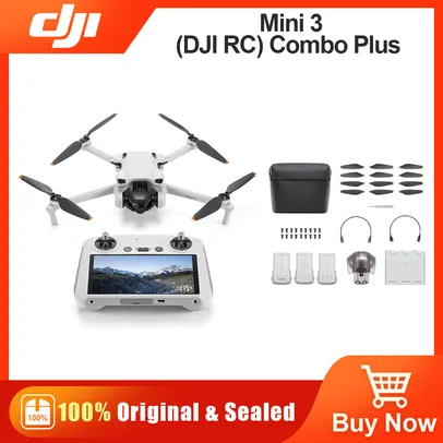 Drone DJI Mini 3（DJI RC）Fly More Combo Plus