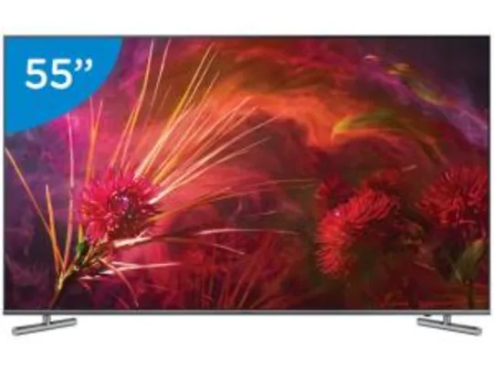 Smart TV QLED 55” Samsung 4K/Ultra HD 55Q6FAMGXZD