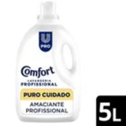 Amaciante Comfort Lavanderia Profissional Puro Cuidado 5L