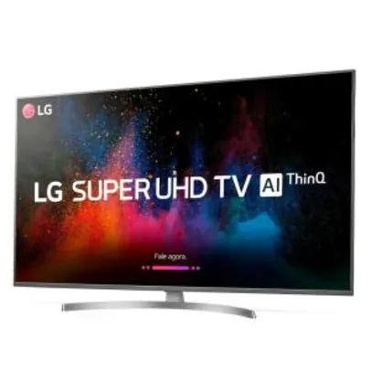 Smart TV LED 55" Ultra HD 4K LG 55SK8500 Nano Cell 4 HDMI 3 USB - R$ 4463