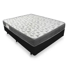 Cama Box Casal + Colchão De Espuma D33 – Ortobom – Iso 100 138x188x53cm | R$ 570