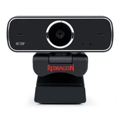 Webcam Streaming Redragon Fobos HD 720p USB GW600 | R$ 215