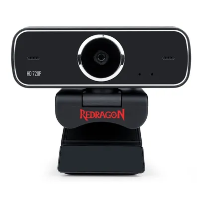 Webcam Streaming Redragon Fobos HD 720p USB GW600 | R$ 215