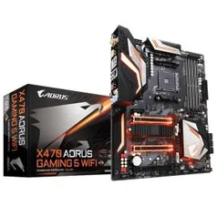 Placa-Mãe Gigabyte X470 Aorus Gaming 5 Wi-Fi, AMD AM4, ATX, DDR4 por R$ 1329