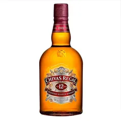 Whisky 12 anos Chivas Regal 1 Litro