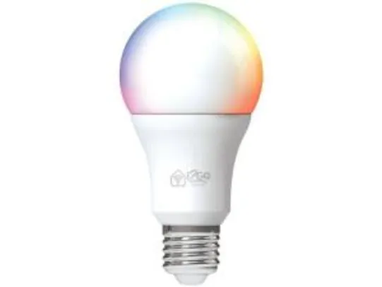 [App+ Primeira compra 2Unid.+Frete Grátis] Lâmpada Inteligente I2GO E27 RGB - Dimerizável 10W Smart Lamp Wi-Fi | R$112