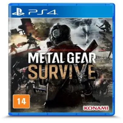 Jogo Metal Gear Survive - PS4 - R$40