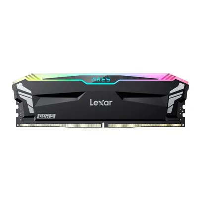 [APP] Memória RAM Lexar RGB, 32GB (2x16GB), 6400MHz, DDR5, CL32, U-DIMM - LD5EU016G-R6400GDLA