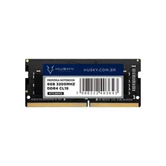 Memória Ram Husky Technologies, 8GB, 3200MHz, DDR4, CL19, para Notebook - HTCQ002