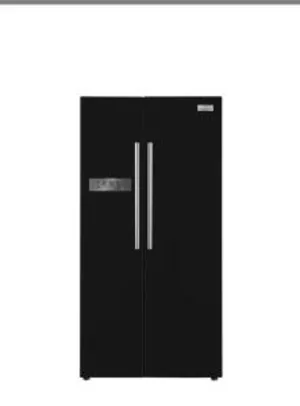 [AME R$4.196] Refrigerador/geladeira Inverter Midea Side by Side 528L Preto Midea