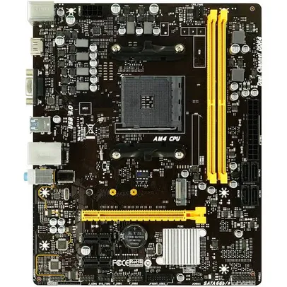 Placa Mãe Biostar B450MH, Chipset B450, AMD AM4, mATX, DDR4