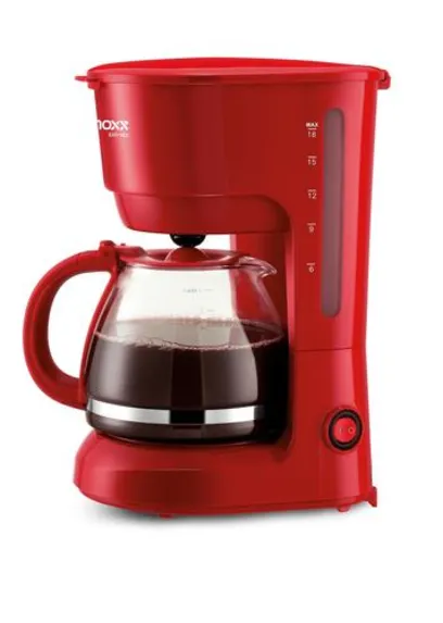 Foto do produto Cafeteira Elétrica 18 Xícaras Lenoxx Easy Red Pca019 Vermelha 127V