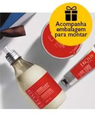 [Natura] Conjunto Exclusivo Ekos Ucuuba - Hidratante Desodorante Corporal + Manteiga Hidratante Mãos + Manteiga Reparadora Corporal + Embalagem Desmontada - R$ 79