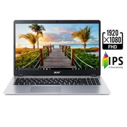 [Compra internacional] Acer Aspire 5, FHD, 4Gb, 128Gb Ssd e Ryzen 3 3200 - R$2038