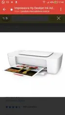 Impressora Hp Deskjet Ink Advantage 1115, Branca - R$95