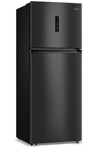 Foto do produto Geladeira Frost Free Duplex 463L Slim Cor Black Inox Midea, 220V