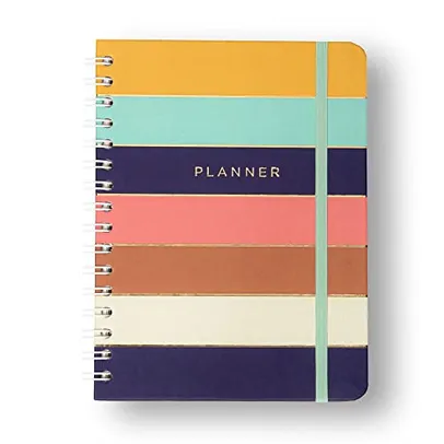 Cicero PLANNER PERMANENTE WIRE-O ORLA SEMANAL NOTAS A5 PARATY LISTRAS, Modelo: 0524, Cor: multi-colored