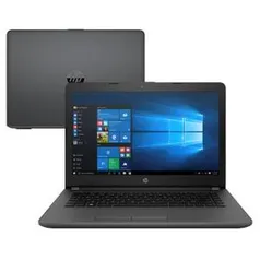 Notebook HP 246 G6 Intel i3-7020U 4GB SSD 128GB Tela 14” Windows 10  por R$ 1439