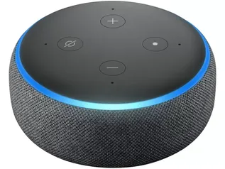 [Cliente Ouro APP] Echo Dot 3ª Geração Smart Speaker com Alexa 