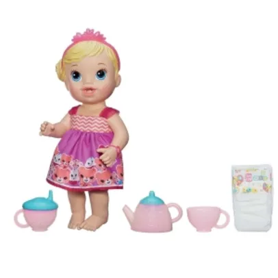 Boneca Baby Alive Hasbro Hora do Chá - Loira por R$ 120
