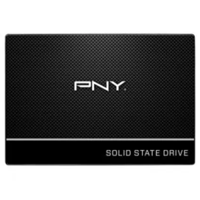 SSD PNY CS900 SERIES 240GB SSD7CS900-240-RB SATA III LEITURAS: 535MB/S E GRAVAÇÕES: 500MB/S - R$207