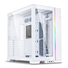 Gabinete Gamer Lian Li O11 Dynamic EVO, RGB, Mid Tower, Lateral de Vidro, Branco, O11DEW