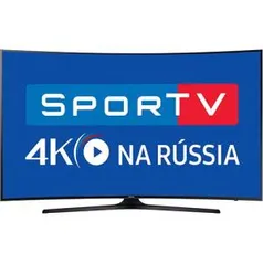 [Cartão Ameicanas] Smart TV LED Curva 49" Ultra HD 4K Samsung 49MU6300 3 HDMI 2 USB Wi-FI 120Hz