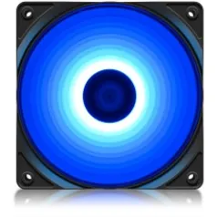 Cooler para Gabinete Deepcool RF120 B, Led Blue, 120mm, DP-FLED-RF120-BL