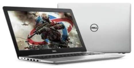 Notebook Dell i15-5570-B20 Intel Core i5 8250U 15,6" 8GB SSD 256 GB - R$3.969