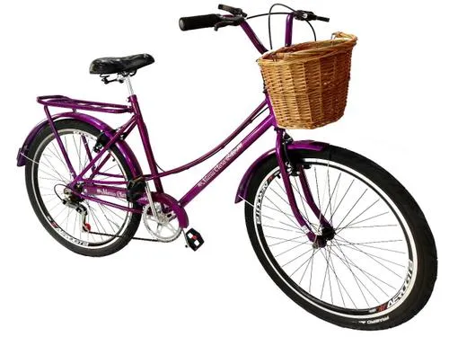 Imagem do produto Bicicleta Aro 26 Tpo Ceci Barra Forte 6 Marchas C/ Vime Mary - Maria C