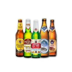 50%OFF no Kit 5 Cervejas Especiais 500mL (Submarino)