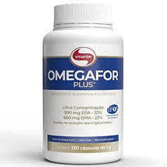 ÔmegaFor Plus 1000 Mg - 120 Cápsulas, Vitafor