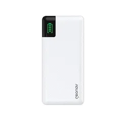 Power Bank Geonav 16.000mAh com Led Indicador de bateria - 2 portas USB + 1 porta USB-C