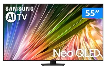 Smart TV 55” 4K UHD Neo QLED Samsung AI TV 55QN85D - 120Hz Wi-Fi Bluetooth