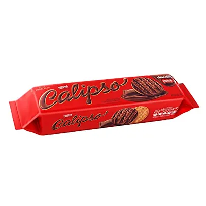 [ Min 10] [REC] Biscoito, Calipso, Coberto, Chocolate, 130g