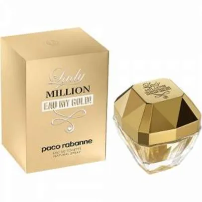 [Shoptime] Perfume Lady Million Eau My Gold! Paco Rabanne Feminino - 30ml - R$94