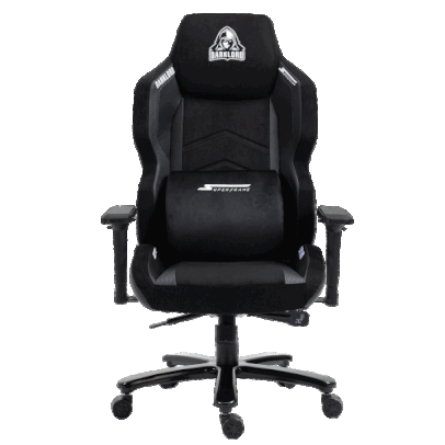 Cadeira Gamer Darklord PRO Edition SuperFrame em Tecido - Braço 4D, Pistão Classe 4, Reclinável, Preto