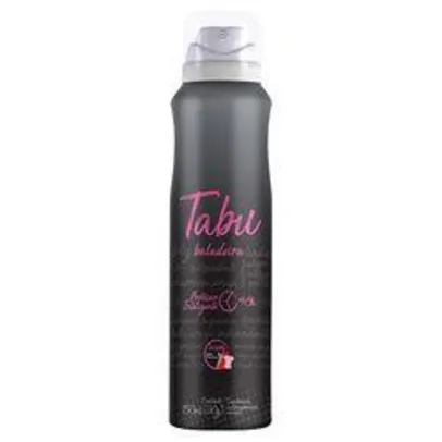 Desodorante Aerosol Antitranspirante Tabu Baladeira 150Ml