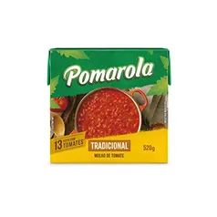 (+ Por -  3,95$)Molho Tomate Pomarola - 520g