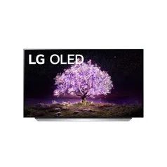 Smart TV LG 55'' OLED55C1 4K Inteligência Artificial ThinQ AI Google Assistente Alexa Built In