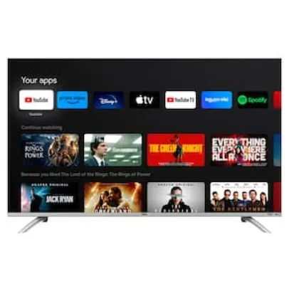 Smart TV DLED 50 UHD 4K Philco PTV50G2SGTSSBL HDMI USB Wi-Fi Google TV