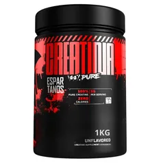 Creatina Monohidratada 100% Pura 1kg - Espartanos