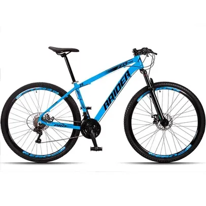 Bicicleta Aro 29 Raider Z3X 24 Vel Câmbio Traseiro Shimano Freio a Disco Bike MTB Alumínio